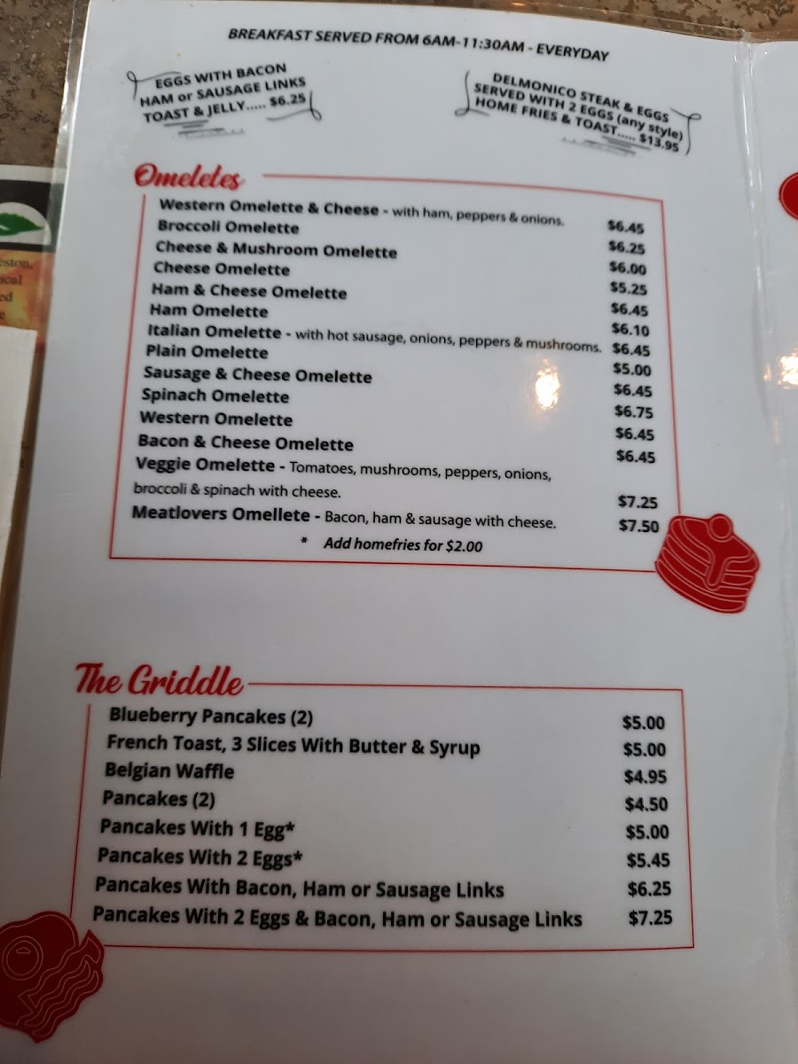 Dobb's Country Kitchen Menu - Image 2