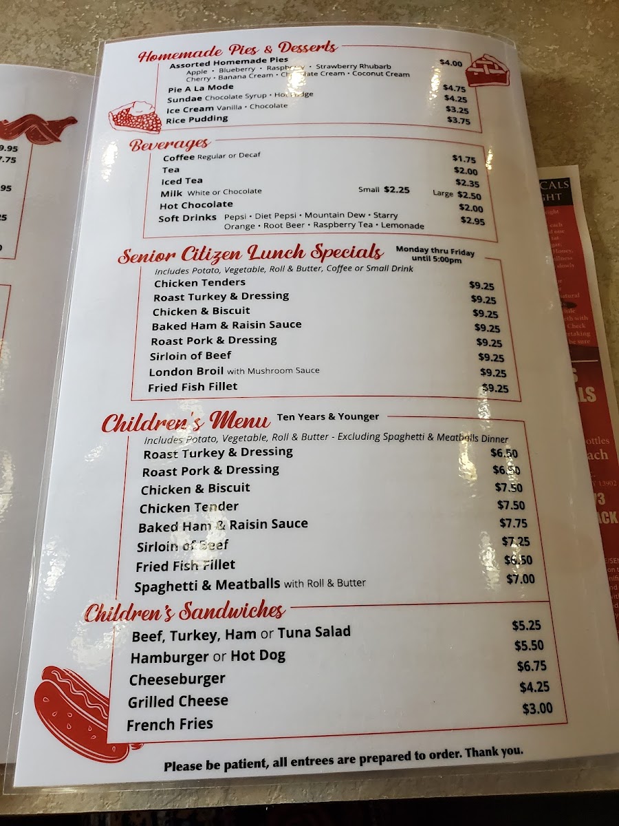 Dobb's Country Kitchen Menu - Image 5